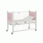Epoxy Coated Semi-fowler Child Bed B-35