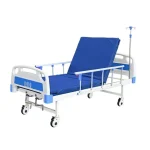 single crank hospital bed