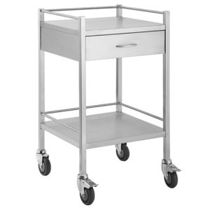 Instrument Trolley with Single Drawer