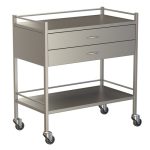Instrument Trolley Double Drawer